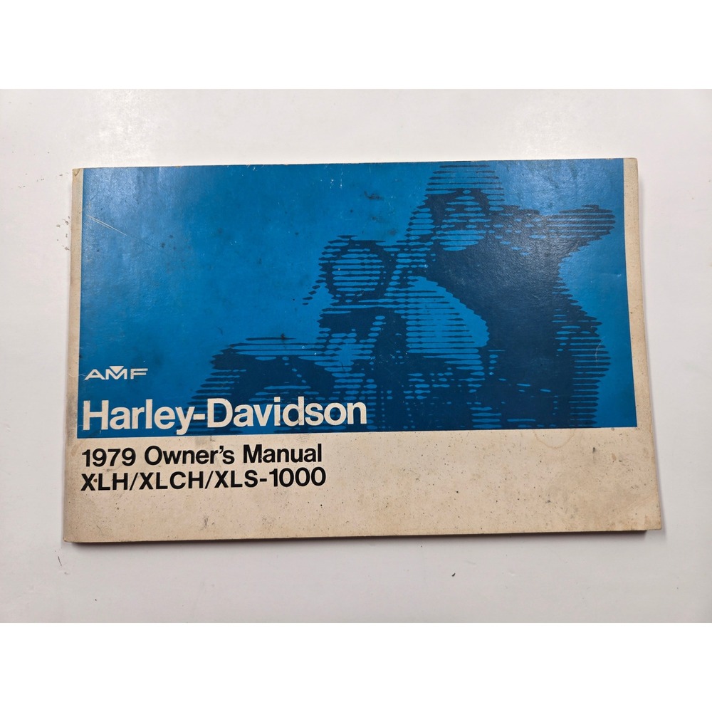 1979 AMF Harley-Davidson Owner's Manual XLH XLCH XLS-1000 Sportster Vintage